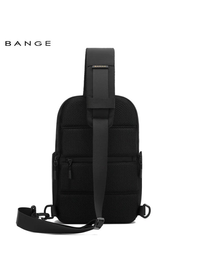 بانجي BANGE 7868 Blue New High Quality Lightweight Shoulder Bags Waterproof Anti Theft Crossbody Shoulder Bag Men's Crossbody Bag - Image 4